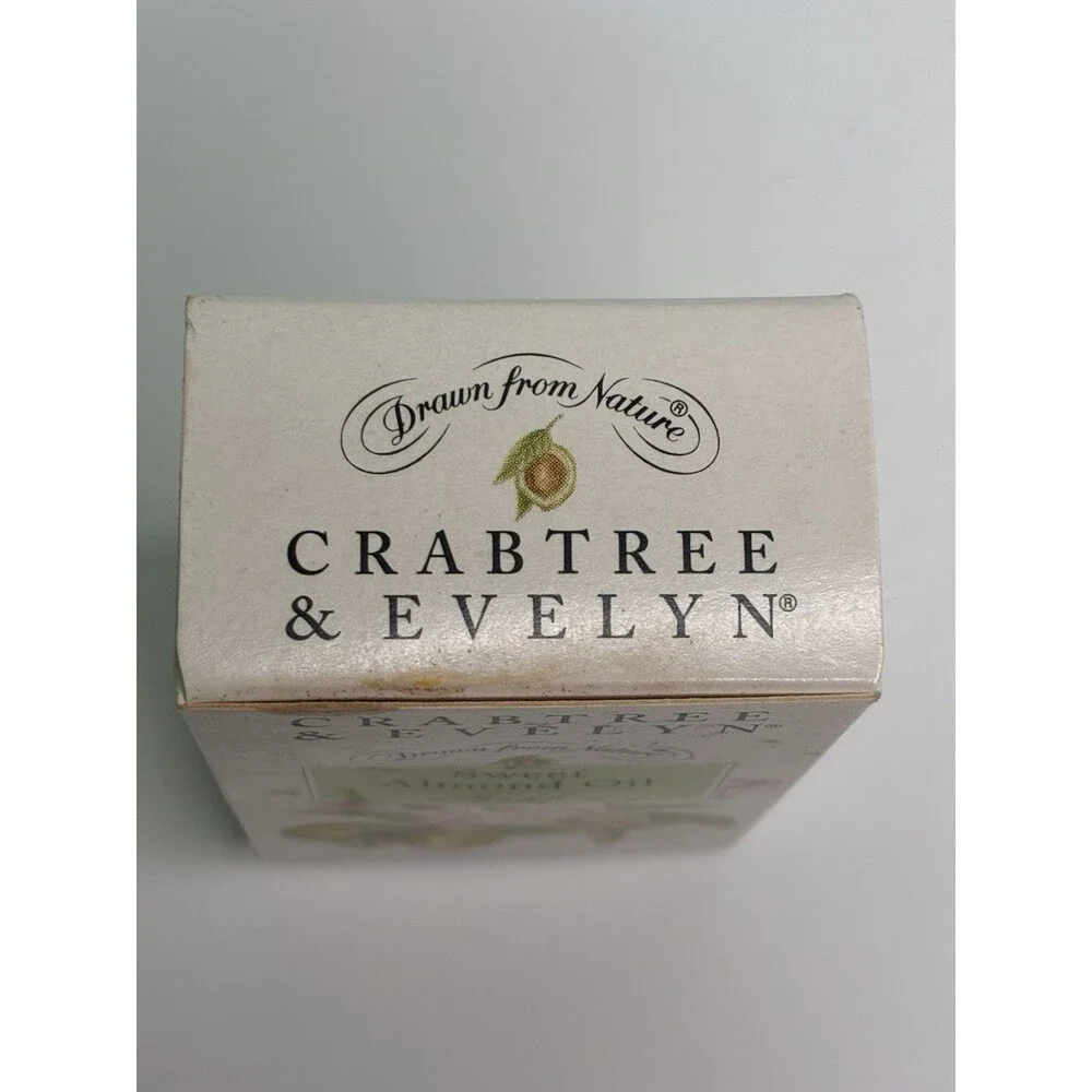 Crabtree & Evelyn Sweet Almond Oil Soap VTG 1995 Original Boxed Bar 1.4oz NEW